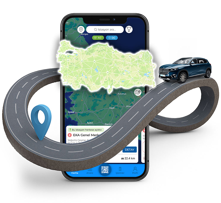 Şarj İstasyon Haritası